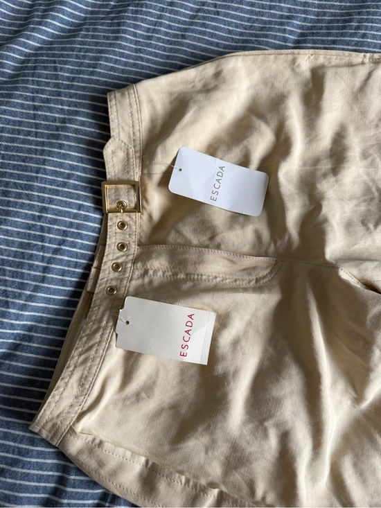 Escada Pants - Silk + Linen Blend pants.